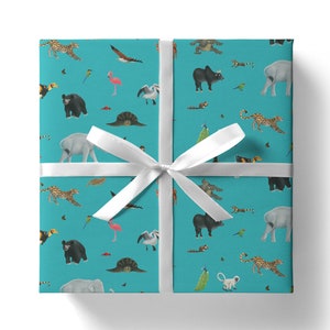 5 Bögen Geschenkpapier klimaneutral gedruckt