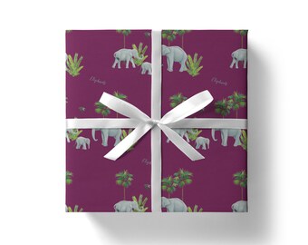 5 sheets of wrapping paper printed in a climate-neutral way