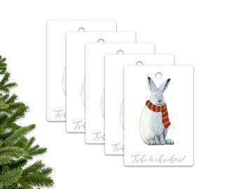 5 Christmas gift tags