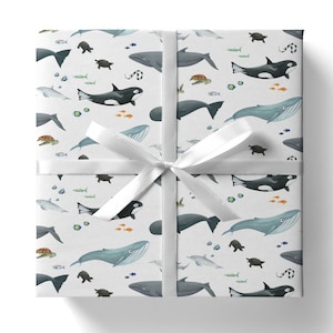 5 Bögen Geschenkpapier klimaneutral gedruckt