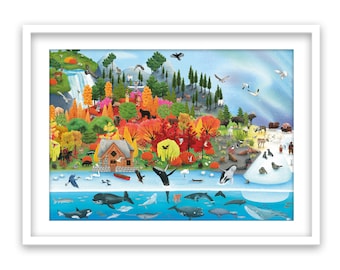 Download Wandbild Kanada in 4 Größen