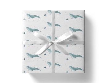 5 sheets of wrapping paper printed climate neutral