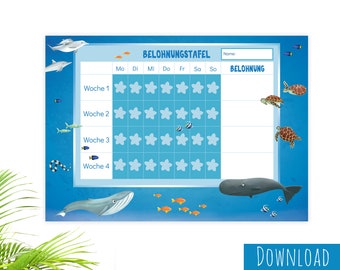 Download reward board whales