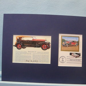 Honoring The Packard Automobile & First Day Cover of its own stamp