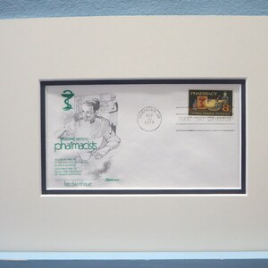 Honoring the Pharmacists of America & First Day Cover of The Pharmacy Stamp