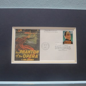 Honoring the Great Andrew Lloyd Webber Broadway musical - &quot;The Phantom of the Opera&quot; & First Day Cover of its own stamp