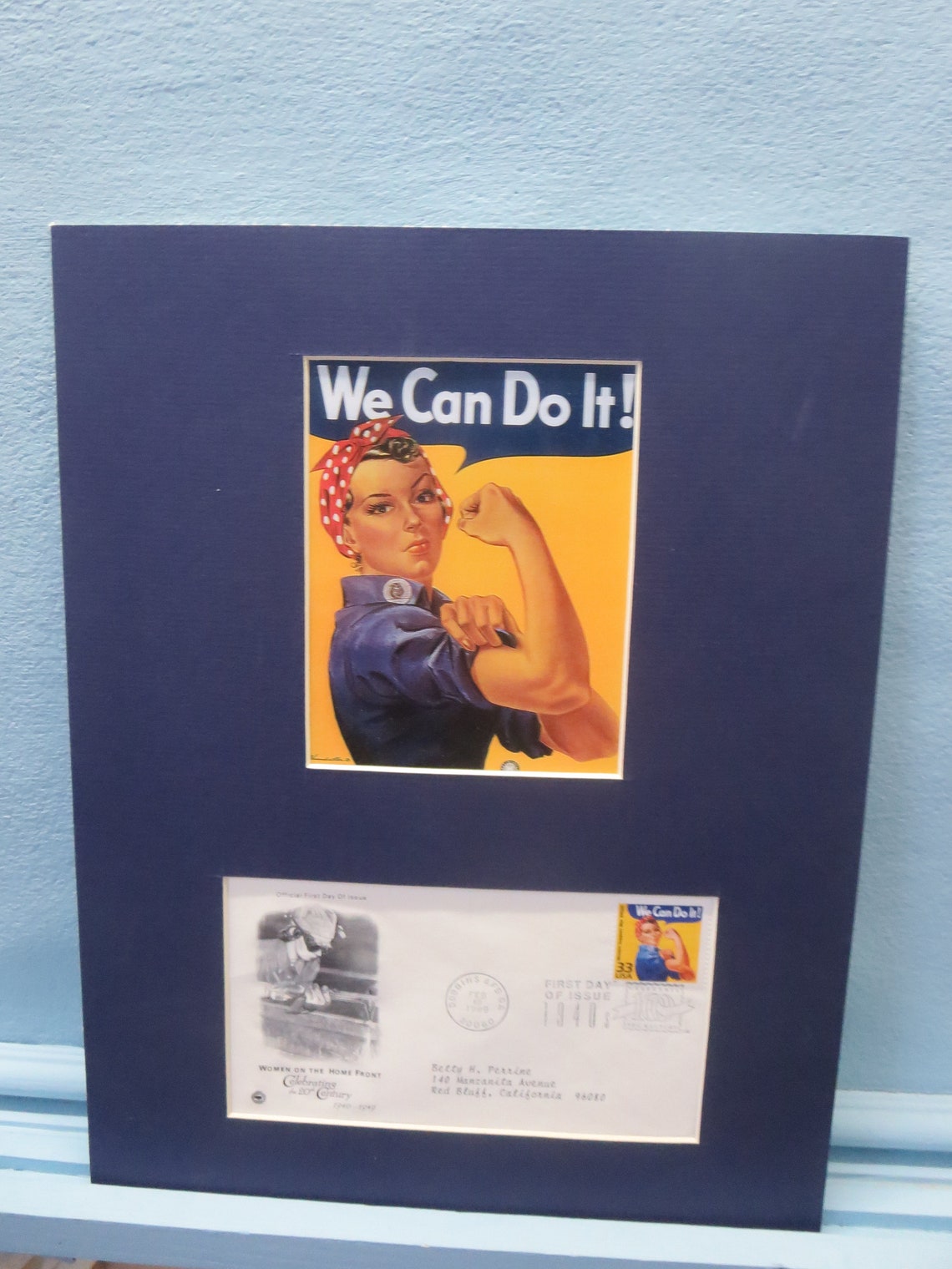 World War II Recruiting Poster Rosie the Riveter helping | Etsy