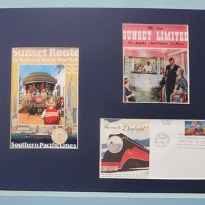 Southern Pacific Railroad and the Sunset Limited and the Daylight Express First Day Cover
