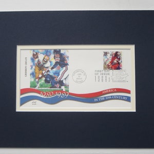 San Francisco 49ers & First day Cover of its own stamp