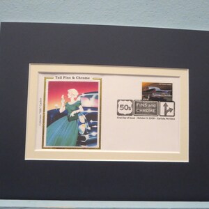 The Lincoln Continental & First day Cover of the 1957 Lincoln Premiere