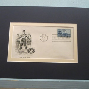 Honoring The American Automobile Association & First day Cover of its 50th Anniversary stamp issued in 1952