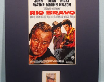 リオ・ブラボー (1959) ジョン・ウェイン カルト西部劇映画ポスター