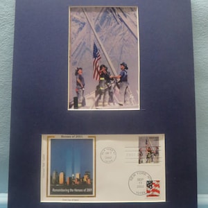 9/11 and the World Trade Center and the First Day Cover honoring First Responders & the New York Fire Department