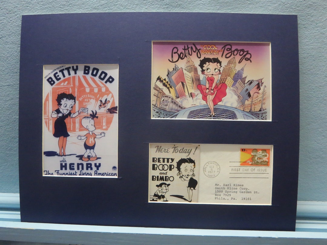 Honoring Betty Boop and Her Friends Henry and Bimbo Plus First Day