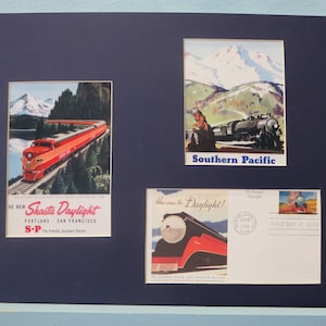 Southern Pacific Railroad and the Shasta Daylight Express and the Daylight Express First Day Cover