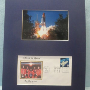 1998 - John Glenn,  First American into Space returns to Space & First Day Cover
