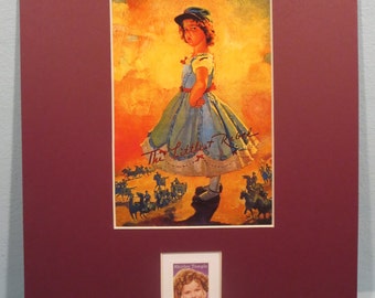 Child Actress - Shirley Temple in "The Littlest Rebel" honored by her own stamp