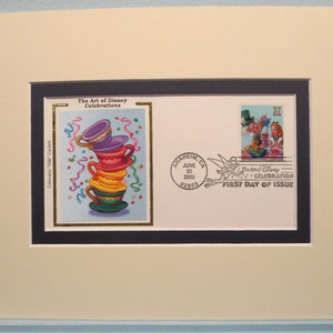 Walt Disney&#39;s &quot;Alice in Wonderland&quot; and First Day Cover of the Alice in Wonderland Stamp