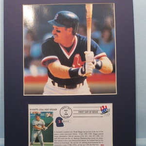 Baseball Hall of Famer and Boston Red Sox Great Wade Boggs and Commemorative Cover