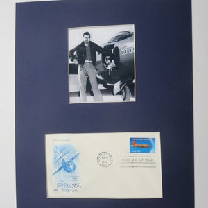 Chuck Yeager Breaks the Sound Barrier & the Commemorative Cover honoring the First Supersonic Flight image 1