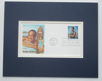 Surfing Great - Duke Kahanamoku & Couverture du premier jour de son propre timbre