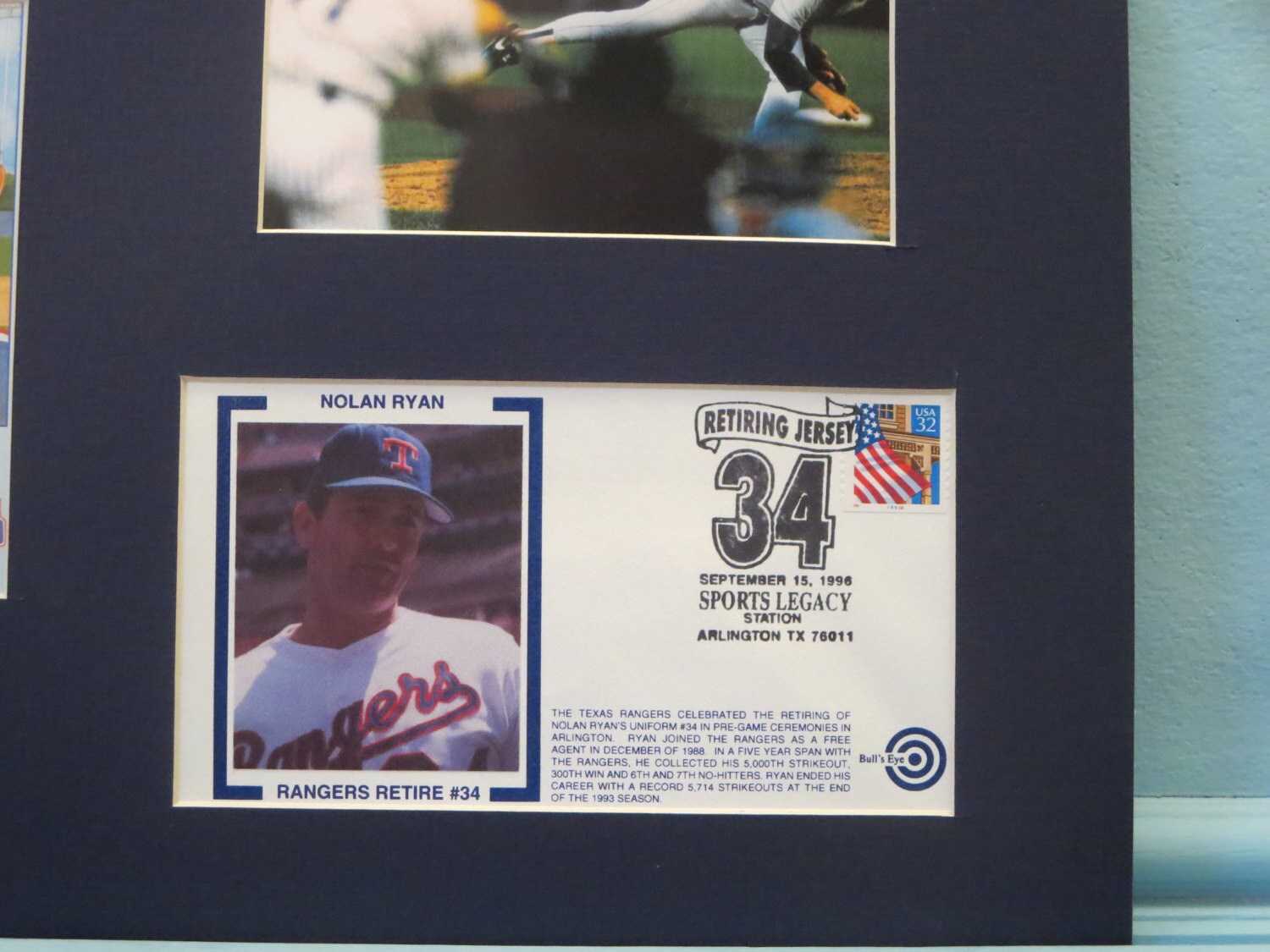 Nolan Ryan Wins His 300th Game as a Texas Ranger Commemorative