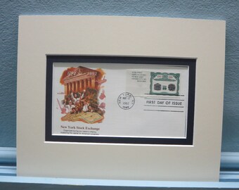 Honoring the Investment Community  and Wall Street and the New York Stock Exchange & First Day Cover