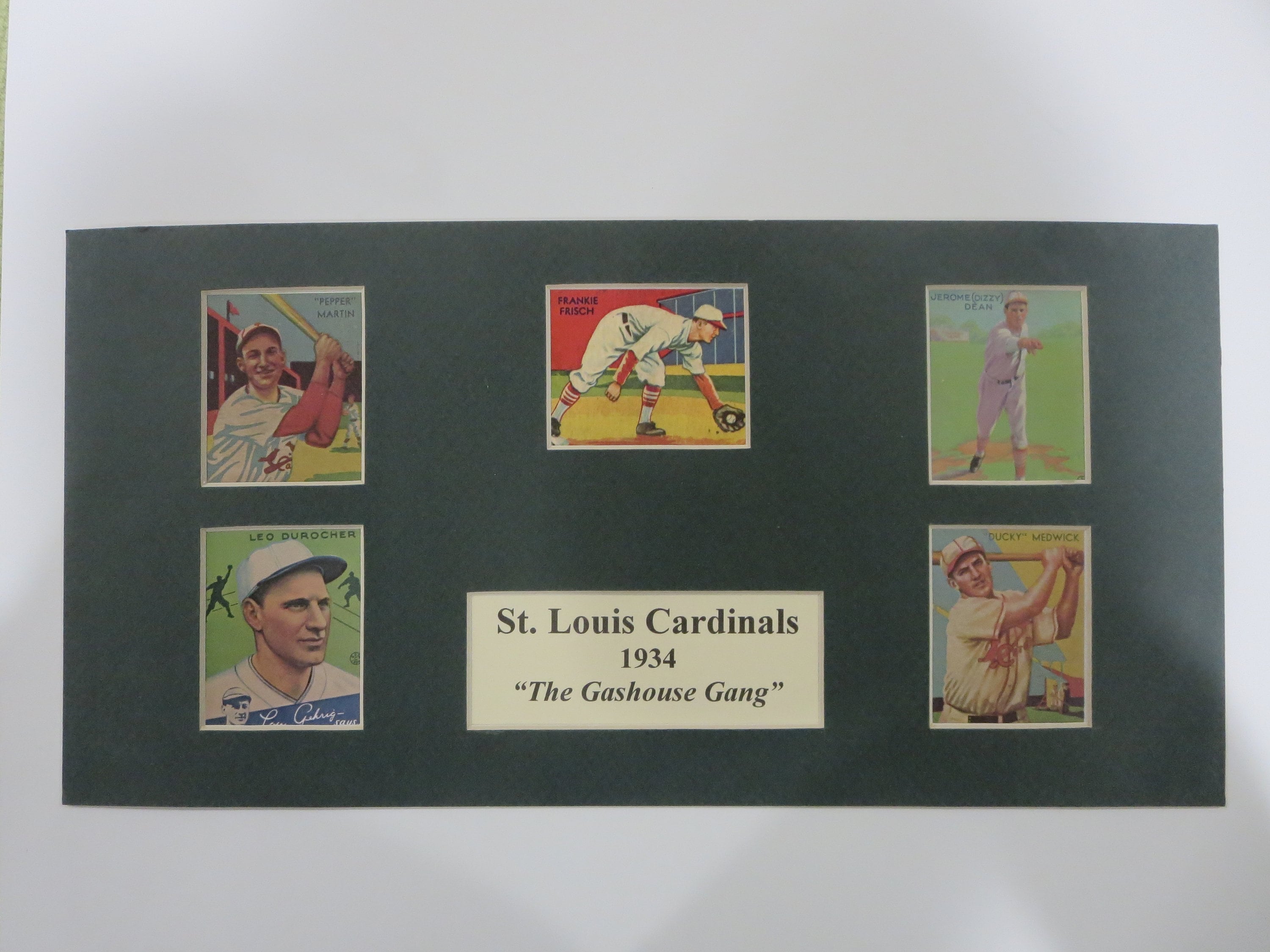 1902-2005 Sportsman Park Busch Stadium Arteaga Cardinals Poster