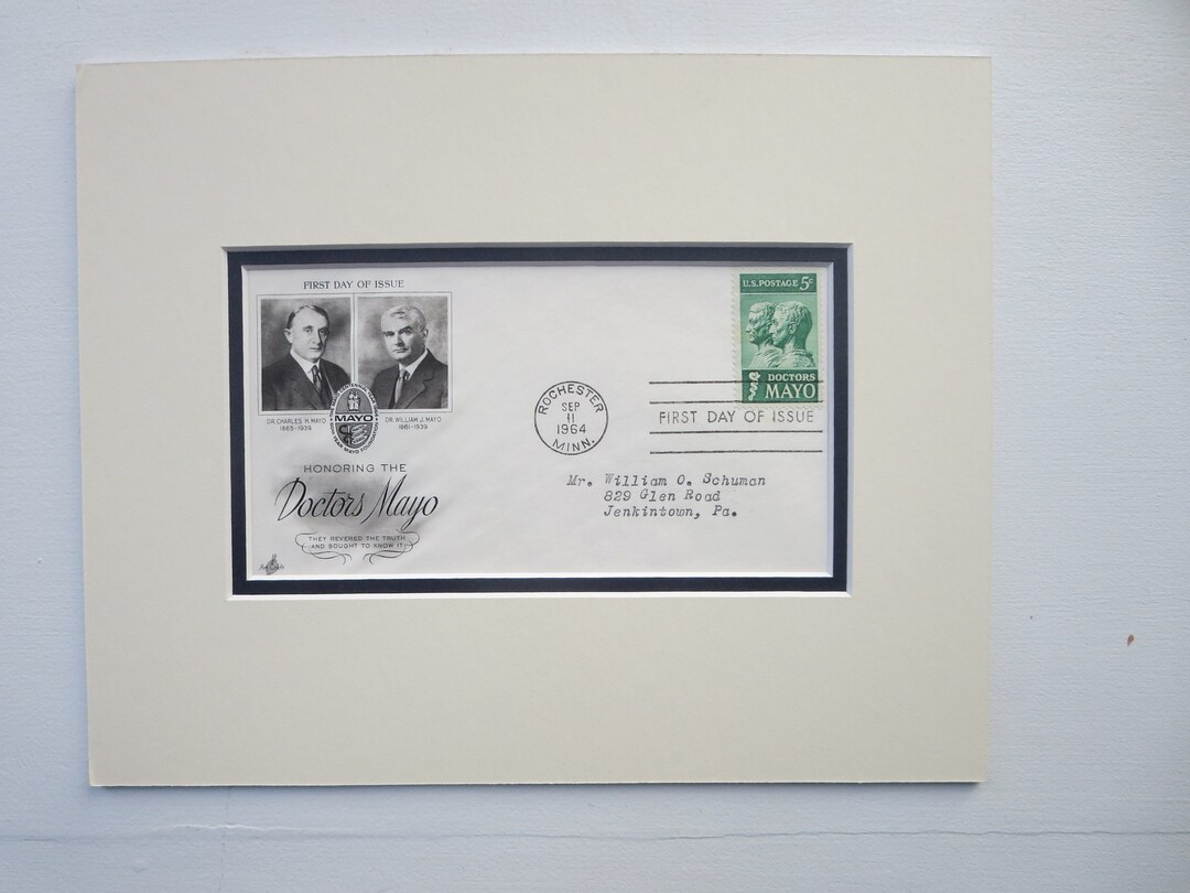 Saluting the Mayo Clinic and Its Founders Doctor Charles & Etsy