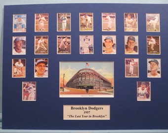 Honoring the 1957 Brooklyn Dodgers - The Last Year in Brooklyn