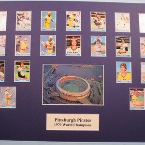 Honoring the Pittsburgh Pirates 1979 World Series Champions led by Hall of Famer Willie Stargell