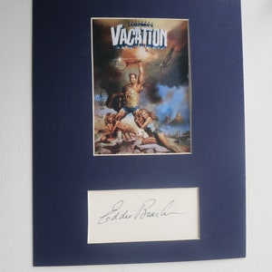 Chevy Chase - National Lampoon&#39;s Vacation & Eddie Bracken autograph as Uncle Wally