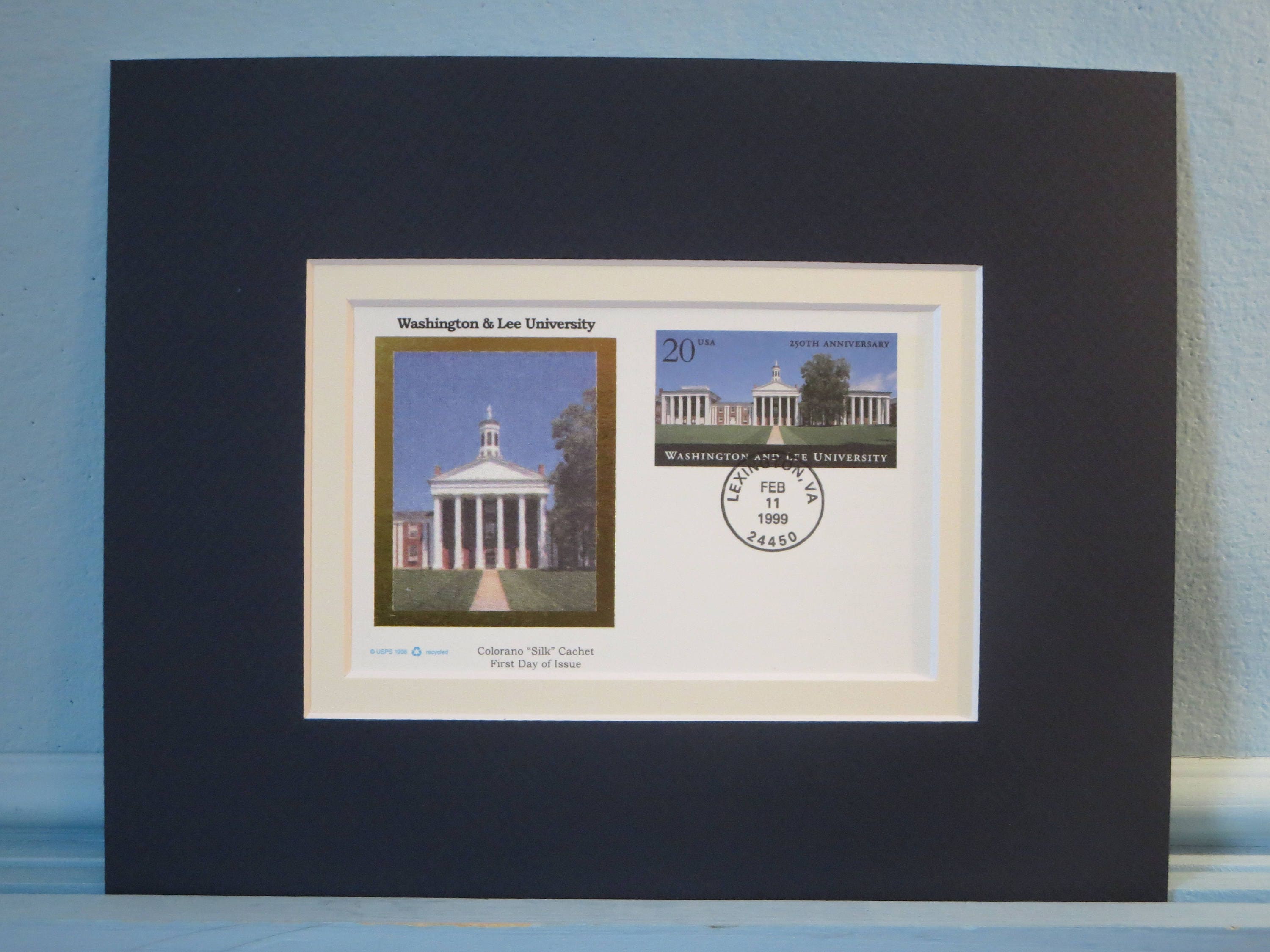Washington and Lee University Founded in 1749 & the First Day Etsy