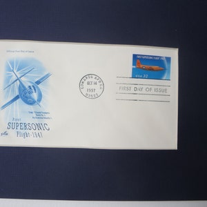 Chuck Yeager Breaks the Sound Barrier & the Commemorative Cover honoring the First Supersonic Flight image 2