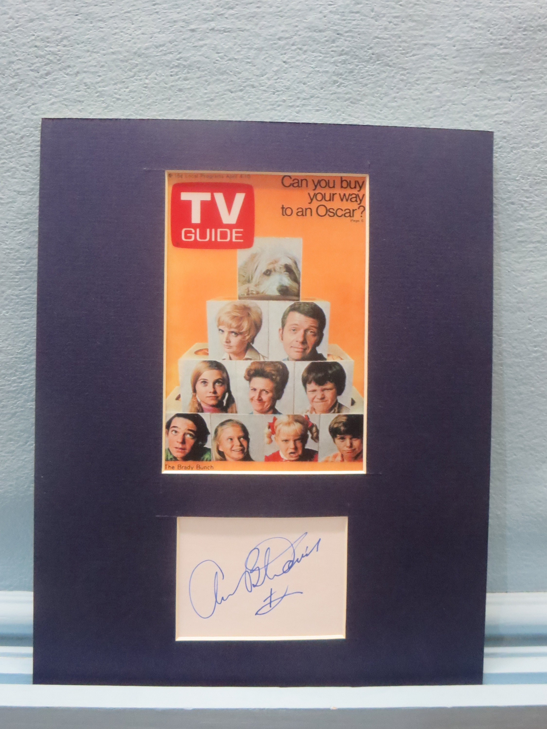 The Brady Bunch Starring Florence Henderson Aka Carol Brady And Signed