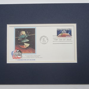 NASA and Space Exploration  - Viking Mission to Mars  &  First Day Cover  of its own stamp