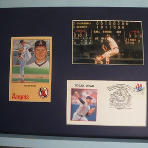 LA Angels Nolan Ryan setzt ein Major League durchgestrichen Rekord im Jahr 1973 & Hall der Ruhm-Induktion Abdeckung