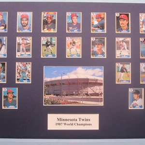 Honoring the Minnesota Twins - 1987 World Series Champions led by Hall of Famer Kirby Puckett