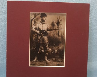 Teddy Roosevelt the Hunter  honored by his own stamp