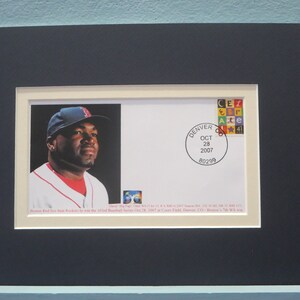 Boston Red Sox - 2007 World Series Champions and David &quot;Big Papi&quot; Ortiz Commemorative Cover