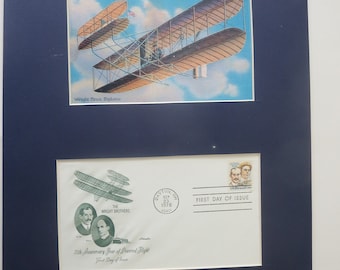 ライト兄弟の初飛行のプリント：1903年キティホーク航空写真 - Etsy 日本