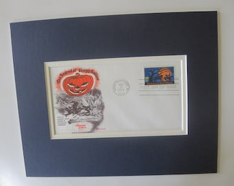 Washington Irving and Ichabod Crane in the Legend of Sleepy Hollow & First Day Cover of its own Stamp