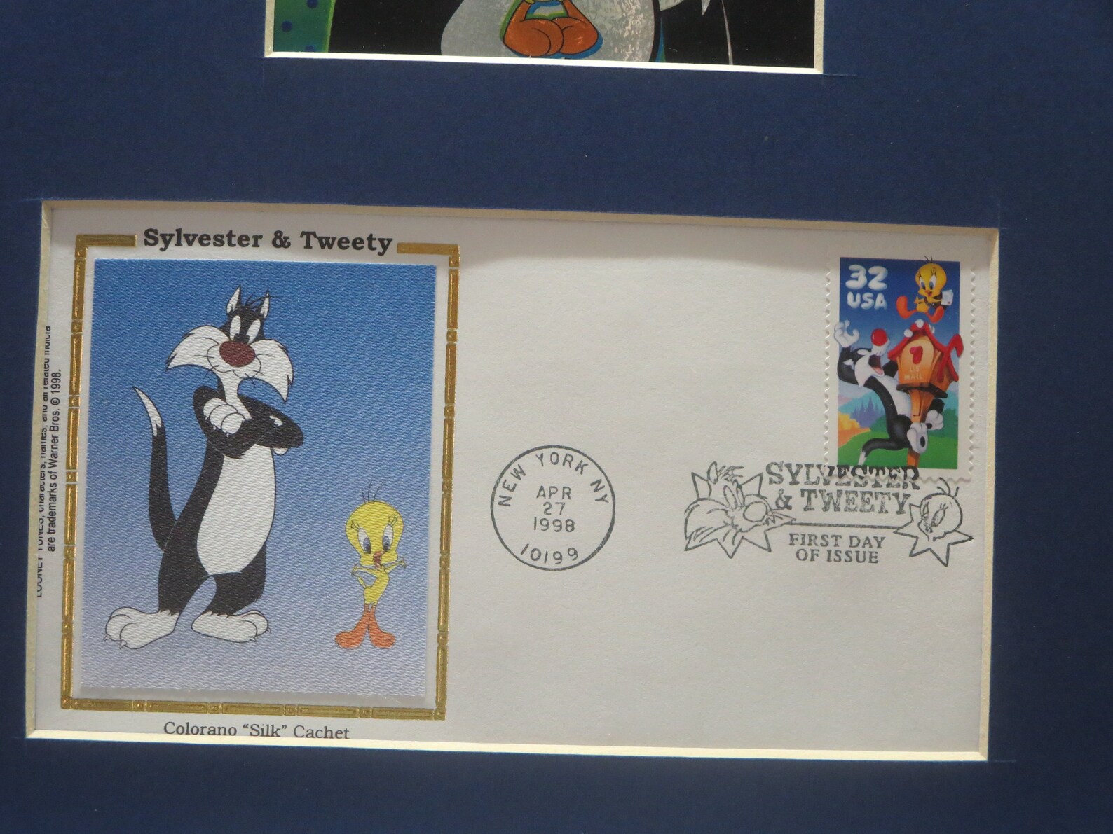 Saluting Sylvester and Tweety Bird & First Day Cover of Their - Etsy