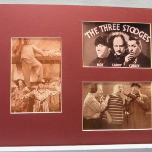 The Three Stooges - Moe, Larry and Curley