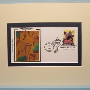 Walt Disney&#39;s &quot;The Jungle Book&quot;  and First Day Cover of the Jungle Book Stamp
