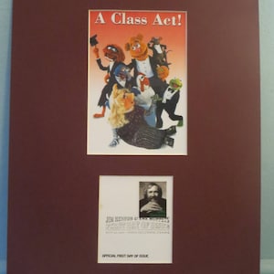 Jim Henson and The Muppets & First Day Cover of the Jim Henson stamp