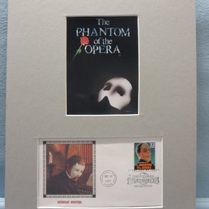 Honoring the Great Andrew Lloyd Webber Broadway musical - &quot;The Phantom of the Opera&quot; & First Day Cover of its own stamp