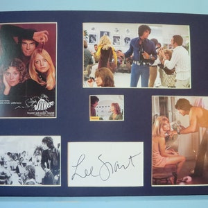 Warren Beatty,Julie Christrie and Goldie Hawn in &quot;Shampoo&quot; & Oscar Winner Lee Grant  autograph