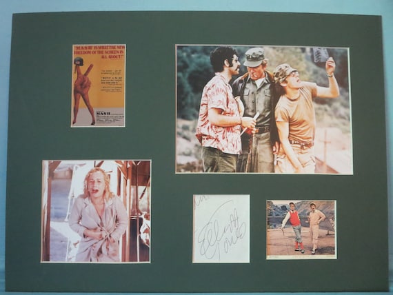 Donald Sutherland as Hawkeye in mash Signed by - Etsy Hong Kong