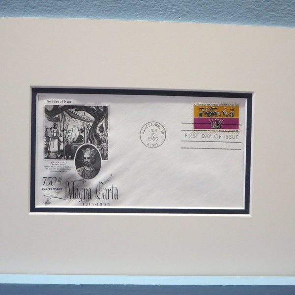 The Birth of Liberty -  the Magna Carta & First Day Cover for 750th Anniversary stamp